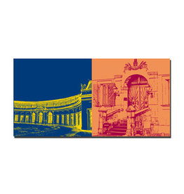 MAGNET-STORIES Picture on canvas - Erlangen - 7612