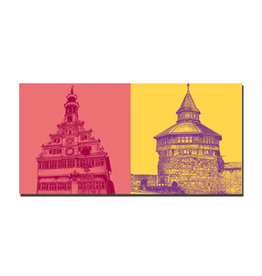 MAGNET-STORIES Leinwandbild - Esslingen - 7301