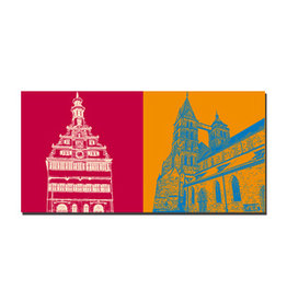 MAGNET-STORIES Leinwandbild - Esslingen - 7302