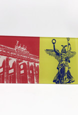 ART-DOMINO® BY SABINE WELZ Berlin - Brandenburg Gate + Victory column