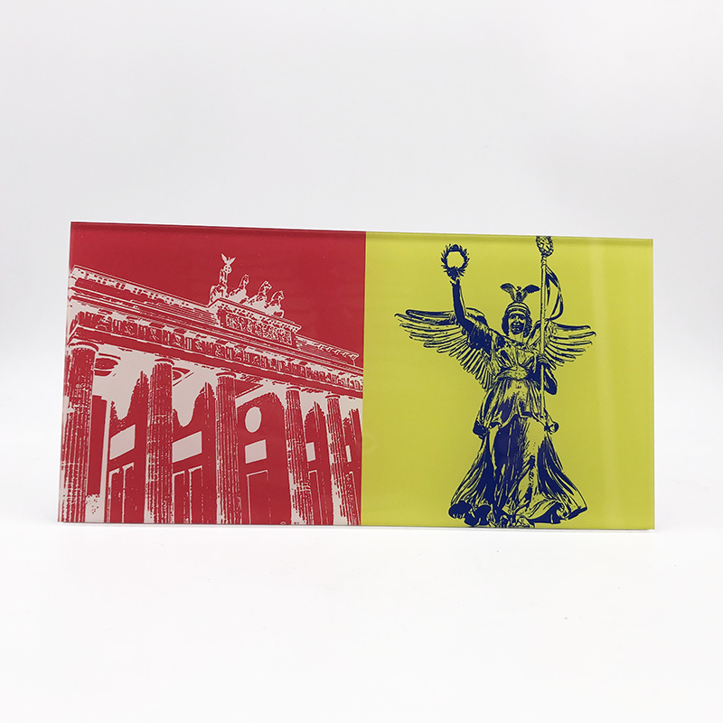 ART-DOMINO® BY SABINE WELZ Berlin - Oberbaumbrücke + Colonne de la victoire