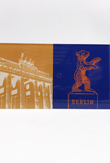 ART-DOMINO® BY SABINE WELZ Berlin - Brandenburg Gate + Bear of Berlin