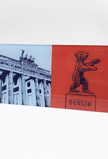 ART-DOMINO® BY SABINE WELZ Berlin - Brandenburger Tor + Berliner Bär Dreilinden