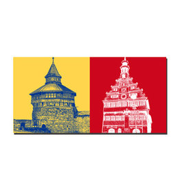 MAGNET-STORIES Picture on canvas - Esslingen - 7308