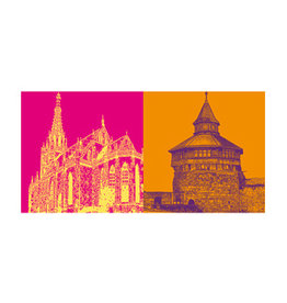 MAGNET-STORIES Picture on canvas - Esslingen - 7309