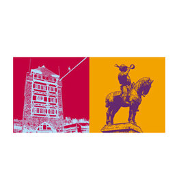 MAGNET-STORIES Picture on canvas - Esslingen - 7319