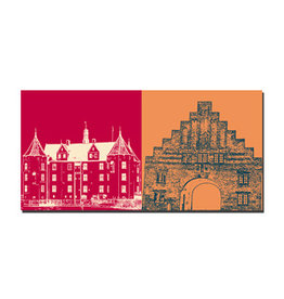 MAGNET-STORIES Image sur toile - Flensburg - 2304