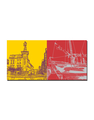 MAGNET-STORIES Flensburg - Neptunbrunnen + Musée Chantier naval / Flensburg