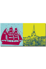 MAGNET-STORIES Flensburg - Szene + View east side harbor