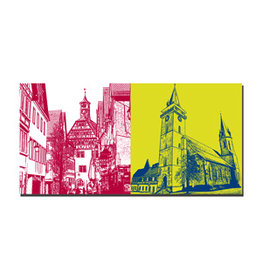 MAGNET-STORIES Image sur toile - Öhringen - 089-01