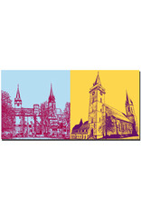 MAGNET-STORIES Öhringen - Öhringer Schloß und Kirchtürme Stiftskirche + Stiftskirche