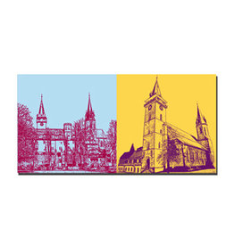 MAGNET-STORIES Image sur toile - Öhringen - 089-02