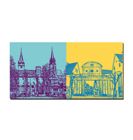 MAGNET-STORIES Leinwandbild - Öhringen - 089-04