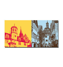 MAGNET-STORIES Leinwandbild - Öhringen - 089-05