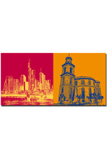 MAGNET-STORIES Frankfurt - Skyline und Brücke + Paulskirche
