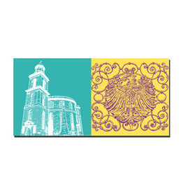 MAGNET-STORIES Image sur toile - Francfort - 2427