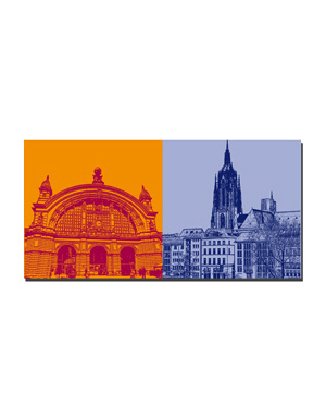 MAGNET-STORIES Francfort - Gare centrale + Cathédrale impériale et maisons de ville