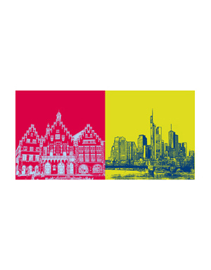 MAGNET-STORIES Francfort - Römer + Skyline