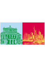 MAGNET-STORIES Frankfurt - Alte Oper + Skyline Skyscraper