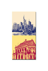 MAGNET-STORIES Francfort - Skyline Skyscraper + Alte Oper