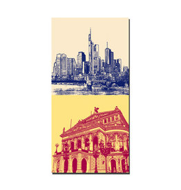 MAGNET-STORIES Leinwandbild - Frankfurt - 2438