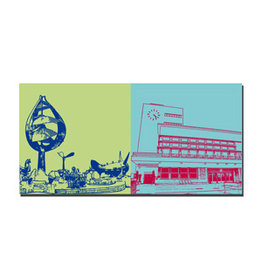 MAGNET-STORIES Image sur toile - Friedrichshafen - 8401