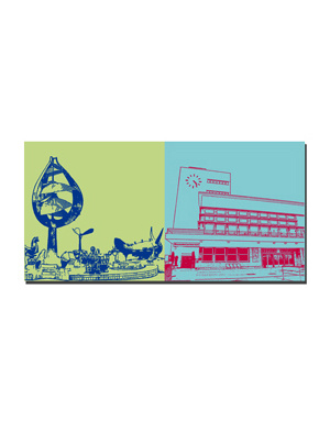 MAGNET-STORIES Friedrichshafen - Buchhorn-Brunnen + Zeppelin-Museum