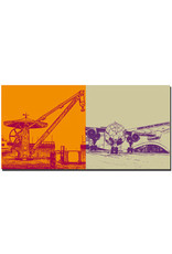 MAGNET-STORIES Friedrichshafen - Old Port Crane + Dornier Museum