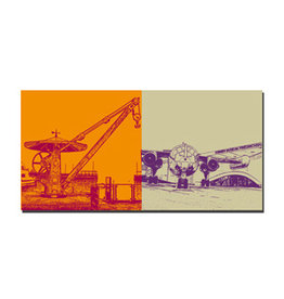 MAGNET-STORIES Image sur toile - Friedrichshafen - 8402