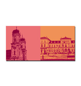 MAGNET-STORIES Leinwandbild - Friedrichshafen - 8404