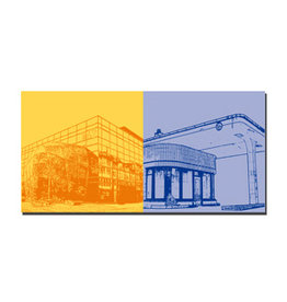 MAGNET-STORIES Picture on canvas - Friedrichshafen - 8405