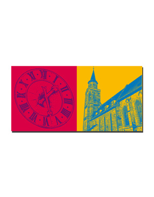 MAGNET-STORIES Fürth - Town Hall Tower Clock + St. Michael