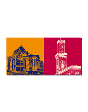 MAGNET-STORIES Fürth - City Theater + Town Hall tower