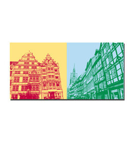 MAGNET-STORIES Picture on canvas - Hanover - 3001.02