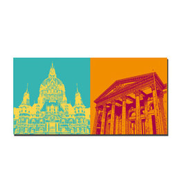 MAGNET-STORIES Leinwandbild - Hannover - 3001.04