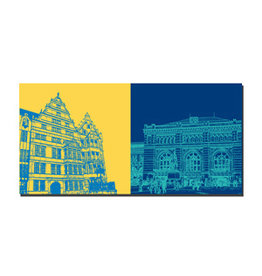 MAGNET-STORIES Image sur toile - Hanovre - 3001.09