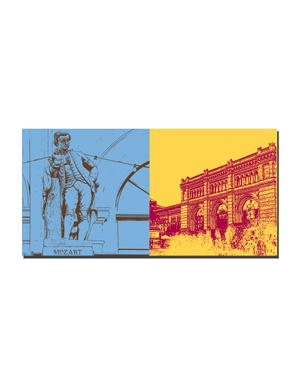 MAGNET-STORIES Hannover - Mozart auf Oper + Hauptbahnhof mit Wasserspiel