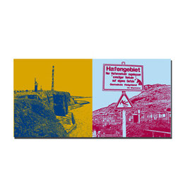 MAGNET-STORIES Picture on canvas - Helgoland - 50311