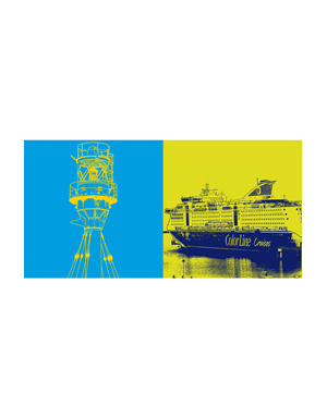 MAGNET-STORIES Kiel - Leuchtturm + Colorline