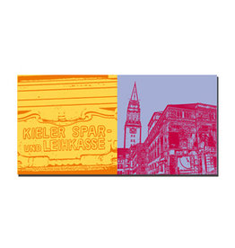 MAGNET-STORIES Picture on canvas - Kiel - 2616