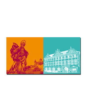 MAGNET-STORIES Wurzburg - Patrona Franconiae Heilige Jungfrau Maria + Falkenhaus