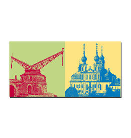 MAGNET-STORIES Picture on canvas - Wurzburg - 9700.711