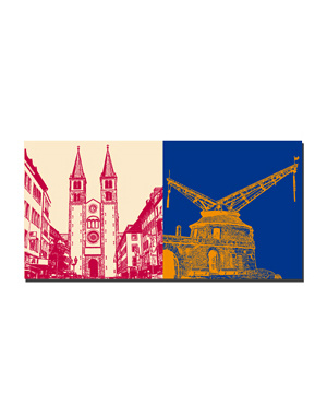 MAGNET-STORIES Wurzbourg - Dom St. Kilian + Alter Kranen