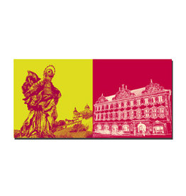 MAGNET-STORIES Picture on canvas - Wurzburg - 9700.719