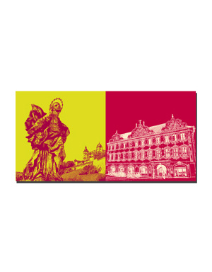 MAGNET-STORIES Wurzburg - Patrona Franconiae Heilige Jungfrau Maria + Falkenhaus