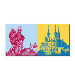 MAGNET-STORIES Picture on canvas - Wurzburg - 9700.722