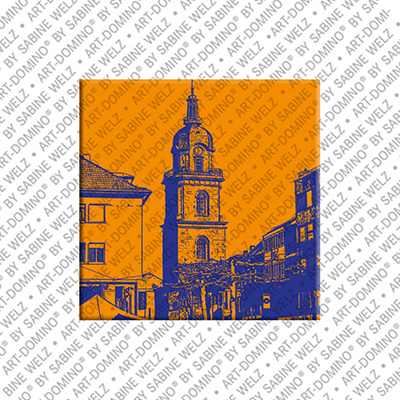 ART-DOMINO® BY SABINE WELZ Heilbronn – Hafenmarktturm