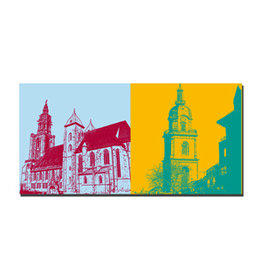 MAGNET-STORIES Picture on canvas - Heilbronn - 090-01