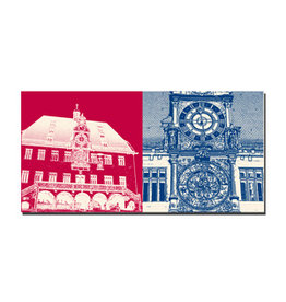 MAGNET-STORIES Picture on canvas - Heilbronn - 090-06