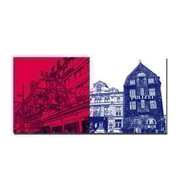 MAGNET-STORIES Picture on canvas - Hamburg - 5092